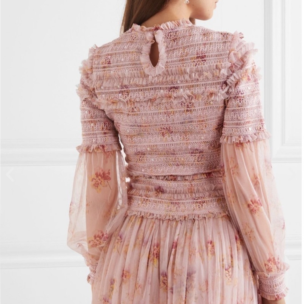 NWT ⭐️ Needle & Thread! ⭐️ Petal Pink Dress - Picture 6 of 12